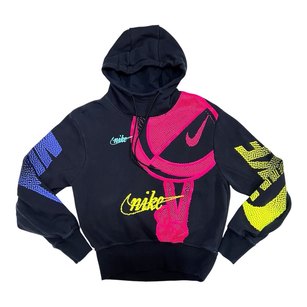 Rare NIKE Peace Sign Hoodie Black Small Limited Edition Streetwear Sweatshirt